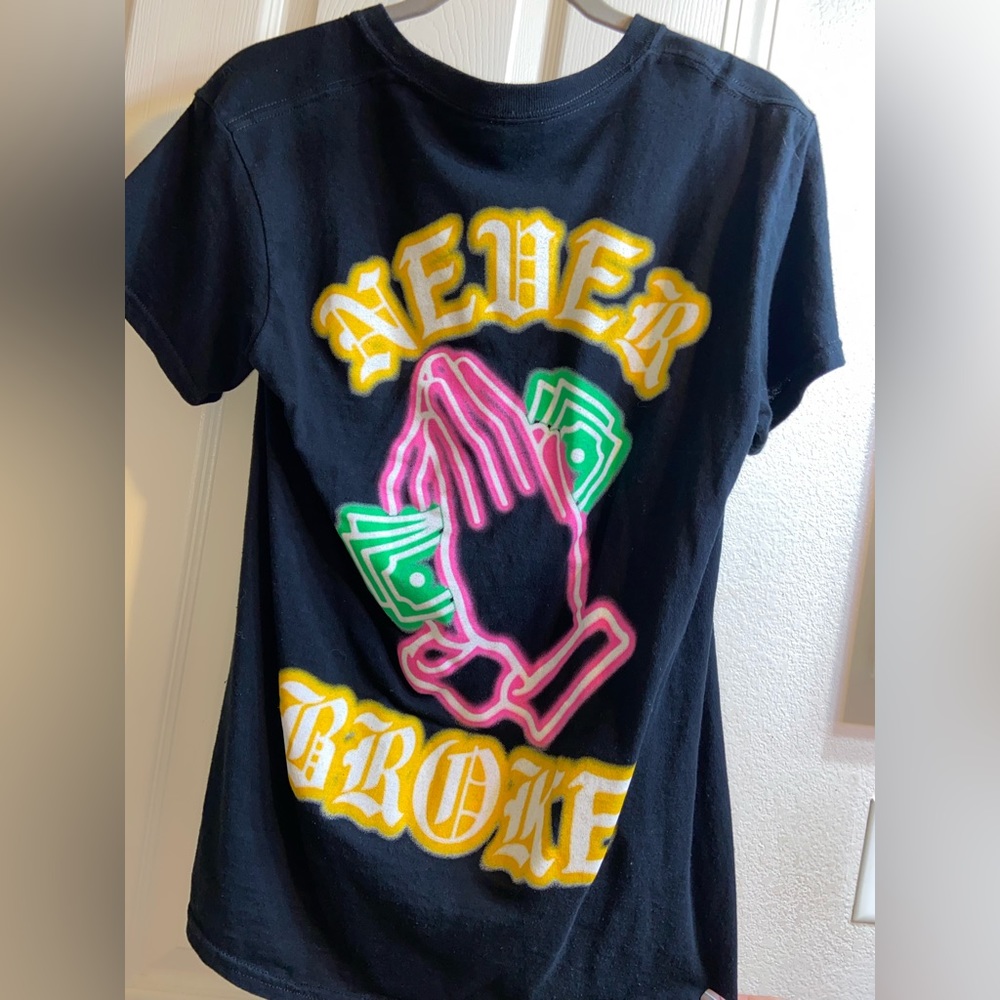 Never broke shirt